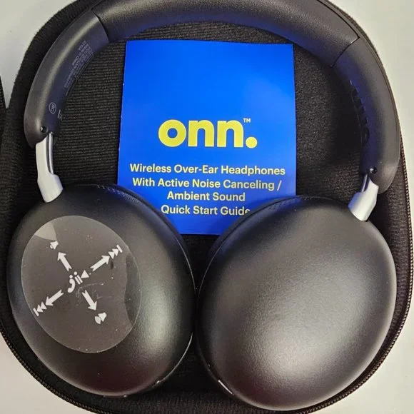 Onn Wireless Wireless On Ear Headphones Noise Cancelling Free